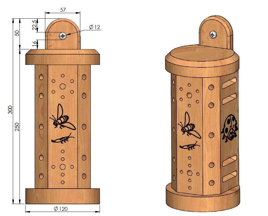 INSECTENHOTEL KLEIN