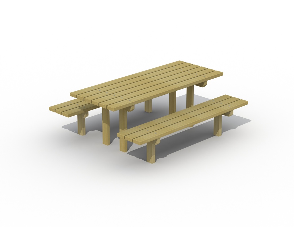 TAFEL HOUT VOET RNG